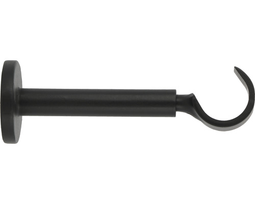 Träger ausziehbar 1-läufig für Loft & Premium Black Line schwarz Ø 20/28 mm 11,5-15 cm lang 1 Stk.