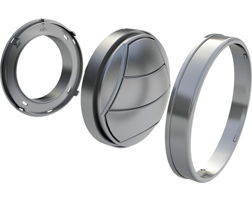 Einzelne Bestandteile einer Leuchte