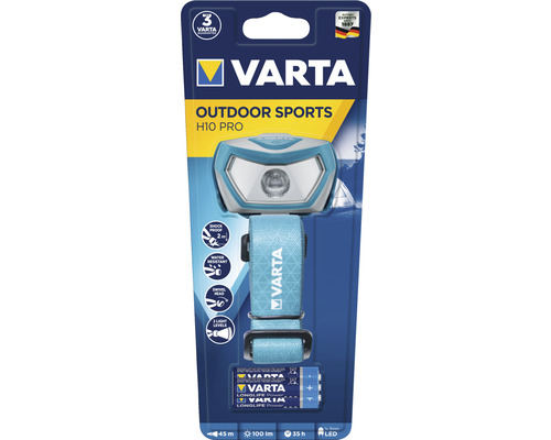 Varta Outdoor Sports H10 Pro Stirnlampe in Verpackung