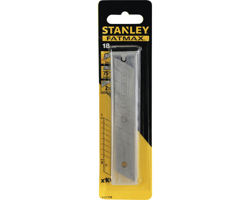 Stanley Fatmax Cutterklingen 18 Millimeter, 10 Stück