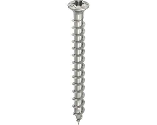 HECO-TOPIX-plus Fassadenschraube Linsensenkkopf TX Vollgewinde 4,5x60 mm Edelstahl A2 200 Stück-0