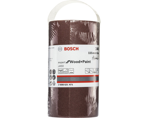 Bosch Schleifpapierrolle, Körnung 240, 115 mm x 5 m