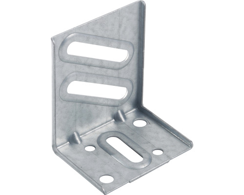 Knauf Anschlusswinkel für UA-Profile 75 mm Pack = 4 St Winkelverbinder aus Metall mit Langlöchern und Bohrlöchern