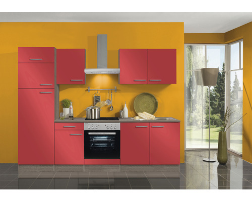 Optifit Küchenzeile mit Geräten Imola289 270 cm | HORNBACH