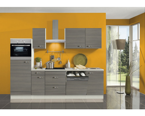 HORNBACH mit | Vigo156 Geräten Küchenzeile cm 270 Frontfarbe Optifit