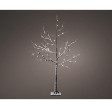 LED Baum Lumineo weiß Lichtfarbe warmweiß H 125 cm-thumb-0