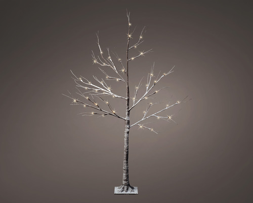 LED Baum Lumineo weiß Lichtfarbe warmweiß H 125 cm-0