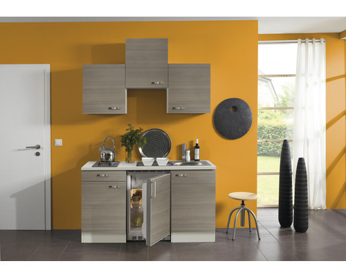 Optifit Singleküche mit Geräten Vigo156 150 cm Frontfarbe | HORNBACH | Küchenzeilen mit Geräten