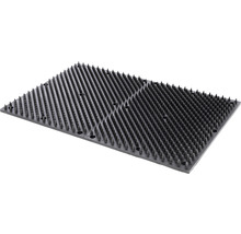 Kratzmatte 60 x 40 cm schwarz
