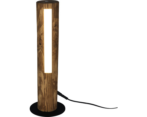 Holz Stehleuchte mit LED Licht