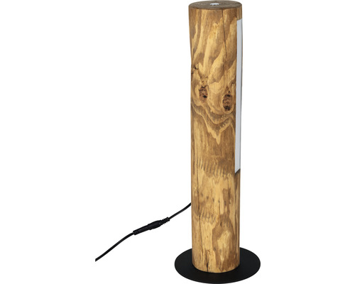 LED Tischleuchte Holz/Metall dimmbar lm HORNBACH | K 630 8W 3000