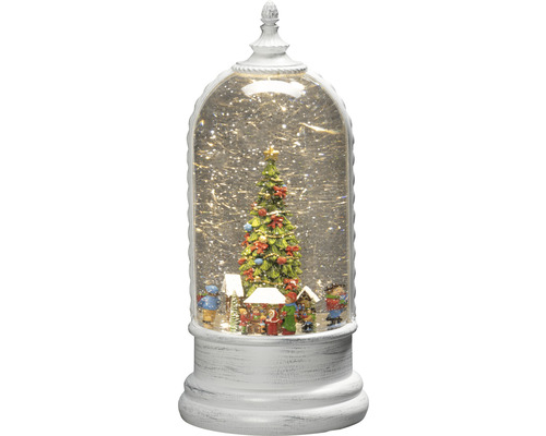 Schneekugel mit Weihnachtsbaummotiv