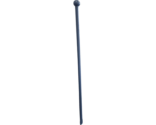Pflasterbrechstange mit Knopf und Schneide, 1250x30mm, blau