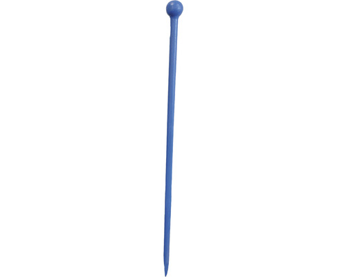 Pflasterbrechstange mit Knopf und Spitze, 1250x30mm, blau