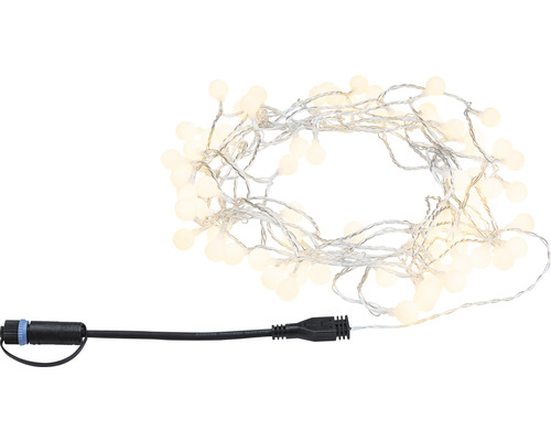 Lichterkette mit runden Lampen