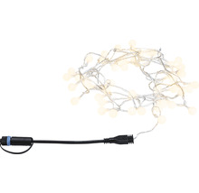 Paulmann Plug & Shine Lichterkette IP44 48x 2 lm 3000 K L 5 m 24V