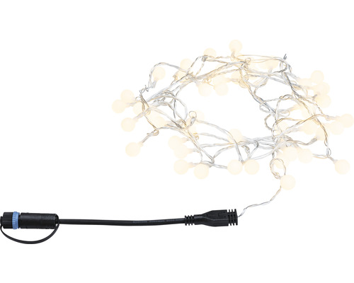 Lichterkette mit runden Lampen