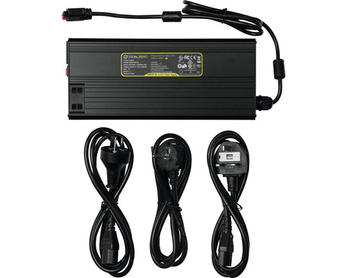 Goal Zero Yeti X 600 Watt Netzteil mit drei Stromkabeln