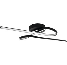 LED Deckenleuchte 19W 2700 lm 3000 K 69x28 cm Selvina 1 schwarz/weiß