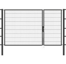 Doppelflügeltor aus Metall für den Garten