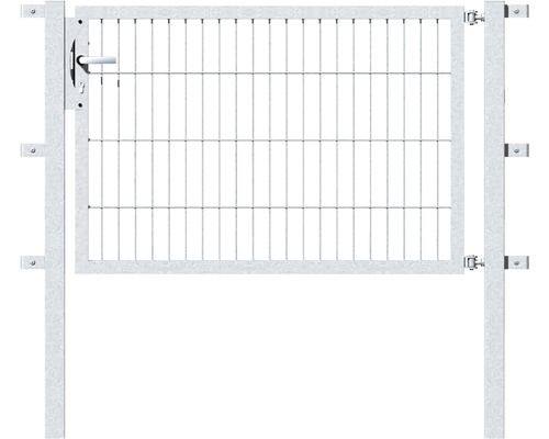 Einzeltor ALBERTS Flexo 125 x 80 cm Typ 6/5/6 Rahmen 40x40 inkl. Pfosten 6 x 6 cm feuerverzinkt