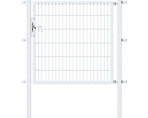 Einzeltor ALBERTS Flexo 125 x 120 cm 6/5/6 Rahmen 40x40 inkl. Pfosten 6 x 6 cm feuerverzinkt-0