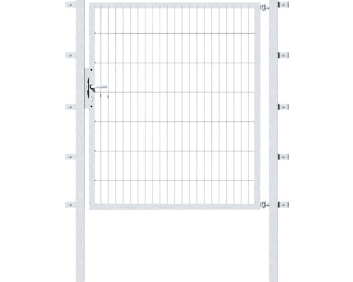 Einzeltor ALBERTS Flexo 125 x 140 cm 6/5/6 Rahmen 40x40 inkl. Pfosten 6 x 6 cm feuerverzinkt