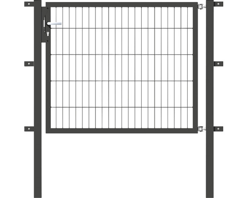 Einzeltor ALBERTS Flexo 125 x 100 cm Typ 6/5/6 Rahmen 40x40 inkl. Pfosten 6 x 6 cm anthrazit Einzeltor ALBERTS Flexo 125 x 100 cm Typ 6/5/6 Rahmen 40x40 inkl. Pfosten 6 x 6 cm anthrazit