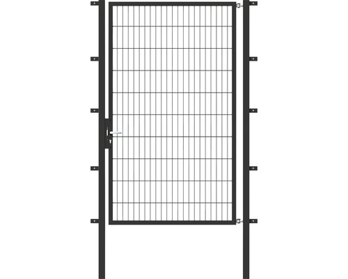 Einzeltor ALBERTS Flexo 125 x 200 cm 6/5/6 Rahmen 40x40 inkl. Pfosten 6 x 6 cm anthrazit-0