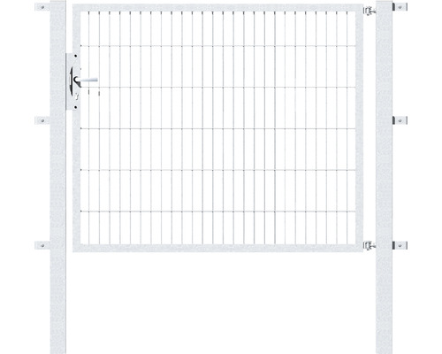 Einzeltor ALBERTS Flexo 150 x 120 cm 6/5/6 Rahmen 40x40 inkl. Pfosten 8 x 8 cm feuerverzinkt