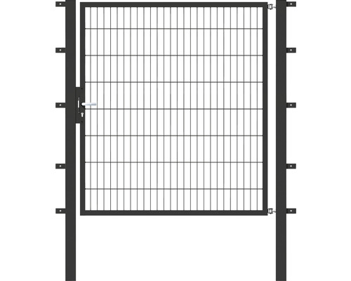 Einzeltor ALBERTS Flexo 150 x 160 cm Typ 6/5/6 Rahmen 40x40 inkl. Pfosten 8 x 8 cm anthrazit Einzeltor ALBERTS Flexo 150 x 160 cm Typ 6/5/6 Rahmen 40x40 inkl. Pfosten 8 x 8 cm anthrazit