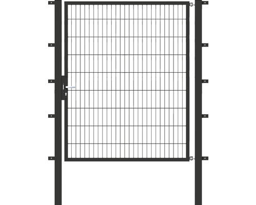 Einzeltor ALBERTS Flexo 150 x 180 cm 6/5/6 Rahmen 40x40 inkl. Pfosten 8 x 8 cm anthrazit-0