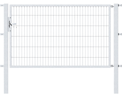 Einzeltor ALBERTS Flexo 200 x 120 cm 6/5/6 Rahmen 40x40 inkl. Pfosten 8 x 8 cm feuerverzinkt