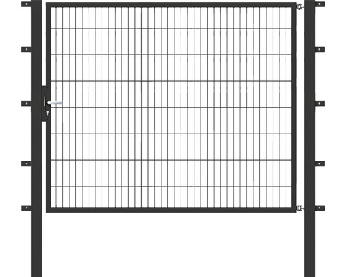 Einzeltor ALBERTS Flexo 200 x 160 cm Typ 6/5/6 Rahmen 40x40 inkl. Pfosten 8 x 8 cm anthrazit Einzeltor ALBERTS Flexo 200 x 160 cm Typ 6/5/6 Rahmen 40x40 inkl. Pfosten 8 x 8 cm anthrazit