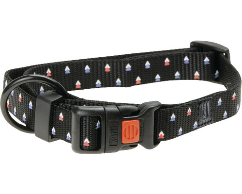 Halsband Karlie Art Sportiv Mix and Match Triangle verstellbar Gr. S 30 - 45 cm schwarz