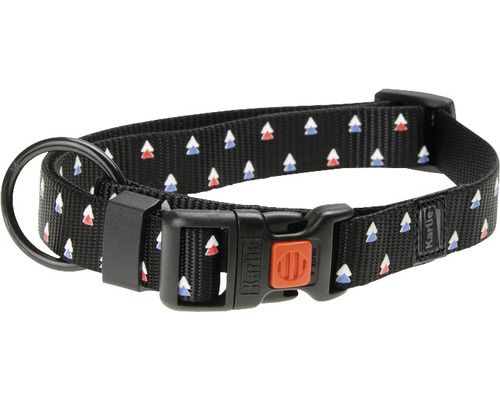 Halsband Karlie Art Sportiv Mix and Match Triangle verstellbar Gr. M 40 - 55 cm schwarz