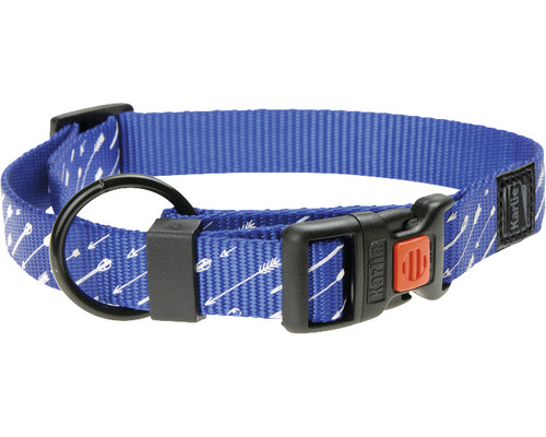 Halsband Karlie Art Sportiv Mix and Match Arrow verstellbar Gr. M 40 - 55 cm blau Hundehalsband mit Pfeilmuster