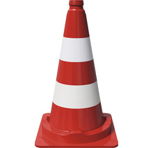 Verkehrskegel mit Streifen