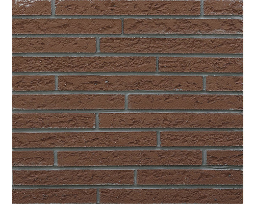 Rebel of Style Wandverblender UltraFlex Brick Rustikal LDF 4 x 38 cm Nahaufnahme einer Fassade mit Ziegelriemchen