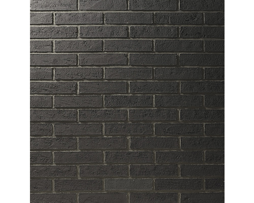 Rebel of Style Wandverblender UltraFlex Brick Schwarz WF 5 x 21 cm Mauer aus Ziegelsteinen