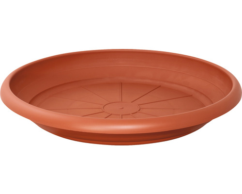 Untersetzer Geli Montana ca. 64 cm Kunststoff terracotta Pflanzenuntersetzer aus Kunststoff