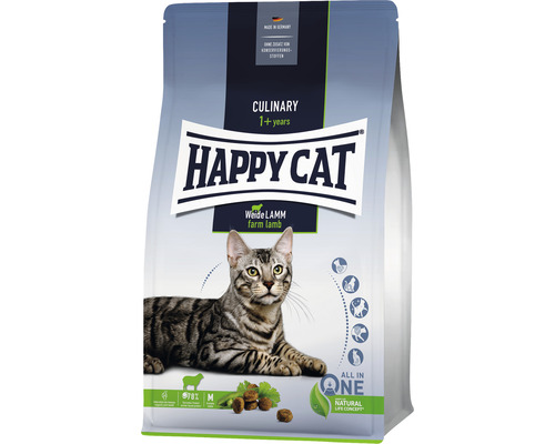 Katzenfutter trocken HAPPY CAT Culinary Adult Lamm 300 g