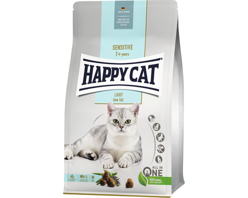 Katzenfutter trocken HAPPY CAT Sensitive Adult Light 300 g Happy Cat Sensitive Light Katzenfutter für sensible Katzen ab einem Jahr