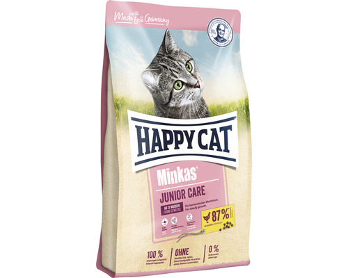 Katzenfutter trocken HAPPY CAT Minkas Junior Geflügel 500 g