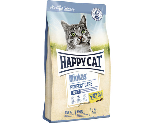 Katzenfutter trocken HAPPY CAT Minkas Perfect Care Geflügel und Reis 500 g
