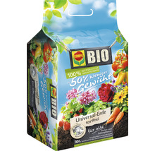 COMPO BIO Universal-Erde torffrei für alle Garten- und Balkonpflanzen, 30 Liter