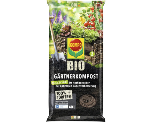 BIO Gärtner-Kompost Compo 40 L torffrei