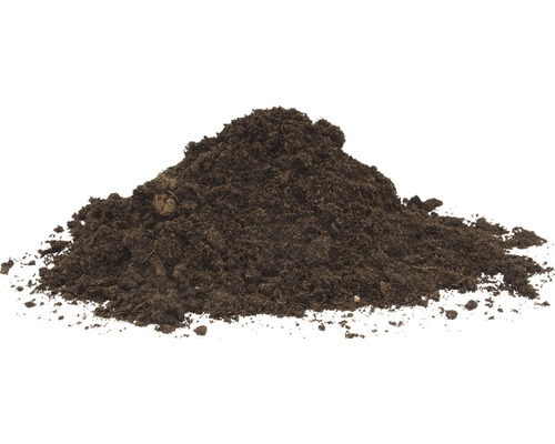 Erdhaufen für den Garten