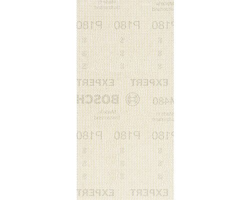 Schleifblatt für Schwingschleifer Bosch, 93x186 mm, Korn 180, Ungelocht, 50 Stück Schleifpapier der Körnung 180 von Bosch Expert