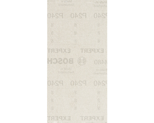 Schleifblatt für Schwingschleifer Bosch, 93x186 mm, Korn 240, Ungelocht, 50 Stück Nahaufnahme von Schleifpapier der Körnung 540